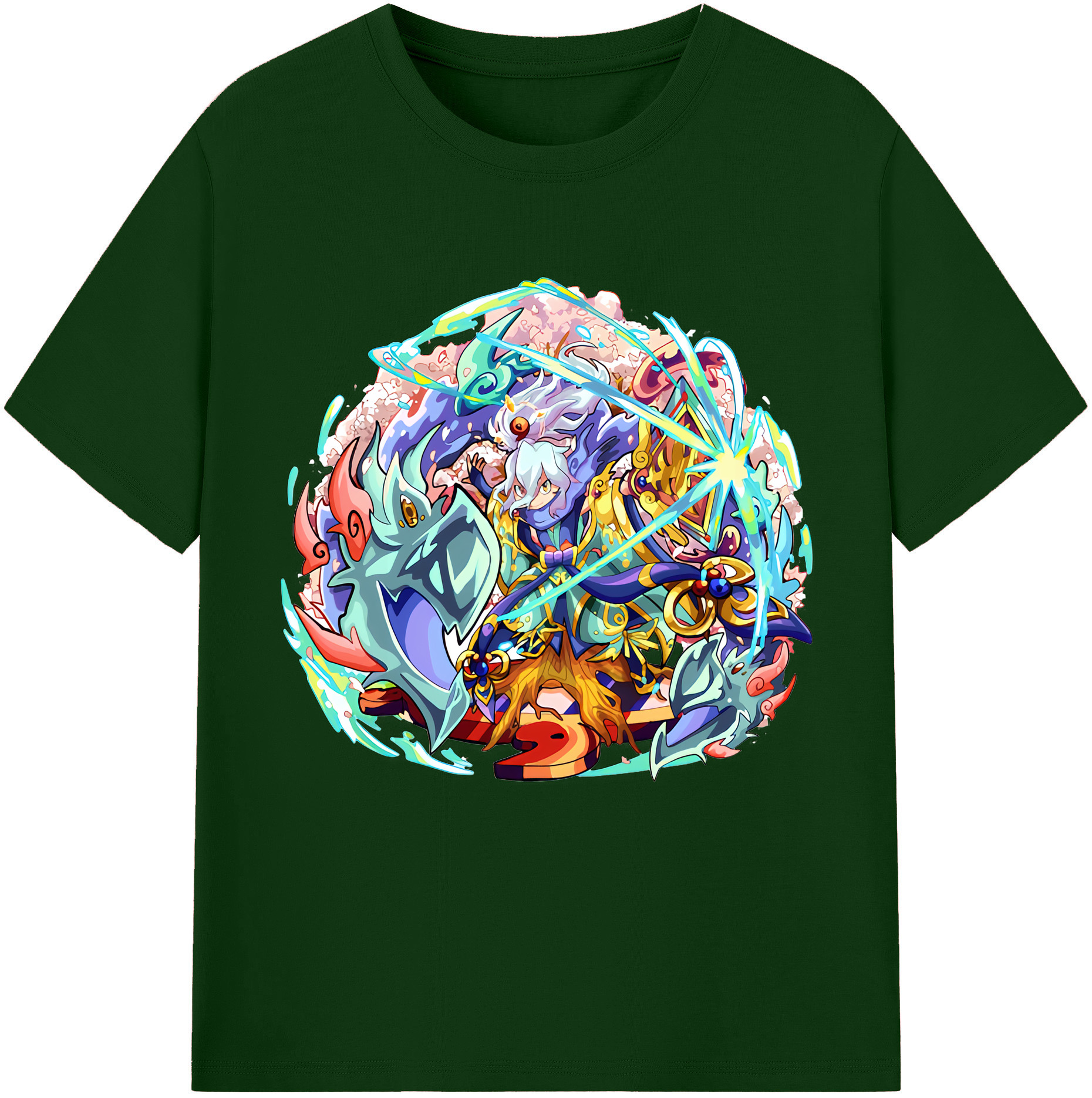 （画像用） 妖怪ウォッチ Yo-kai Watch 綿100％半袖Tシャツ（フロントプリント）